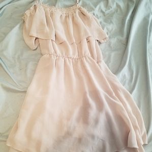 Blush pink dress